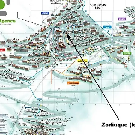 Διαμέρισμα 3 Pieces Pour 6 Pers. Proche Pistes, D'huez - Fr-1-405-172 *